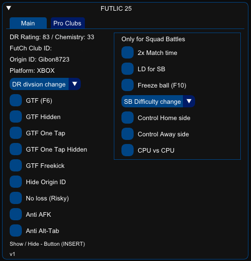 FIFA 25 /EA FC 25 FUT cheat